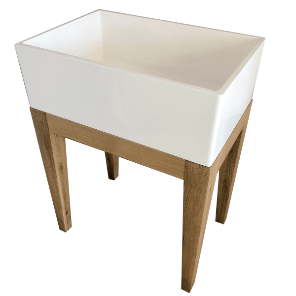 Single Butler on Oak Stand