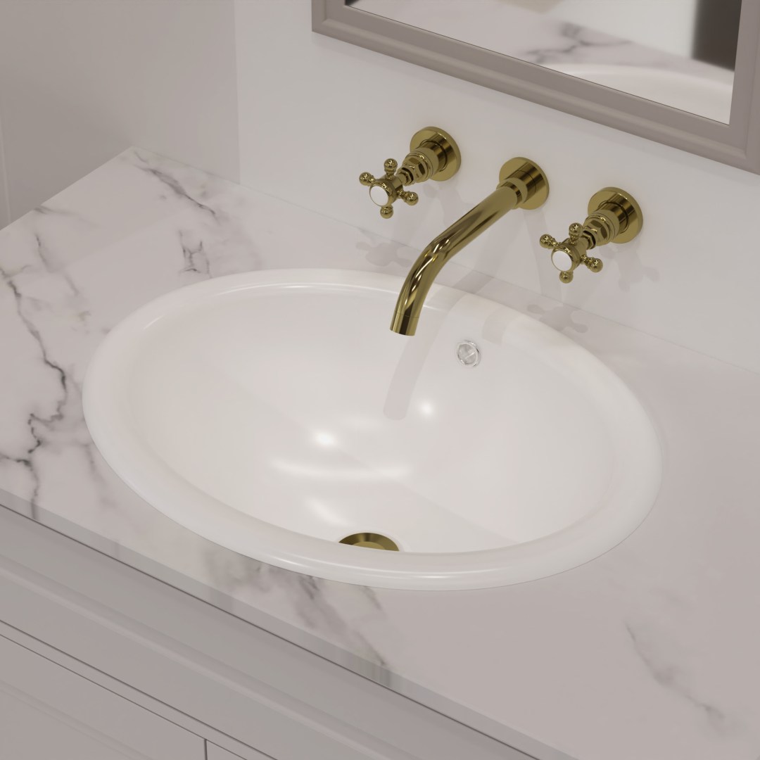 Oval Drop-In Ceramic