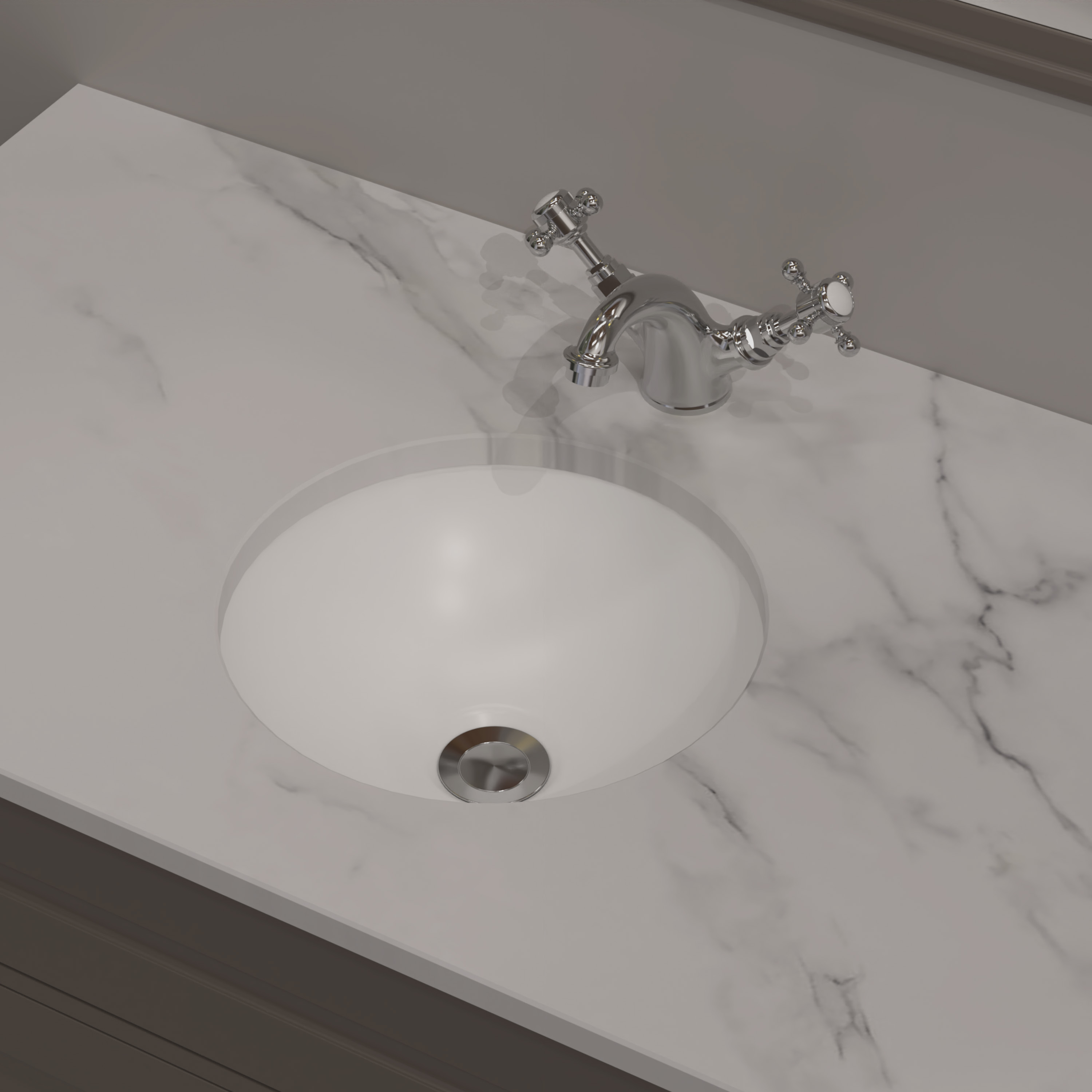 Round Underslung Small Rossco