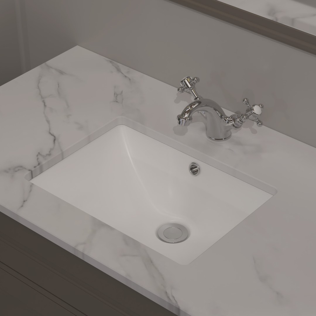 Square Underslung Ceramic