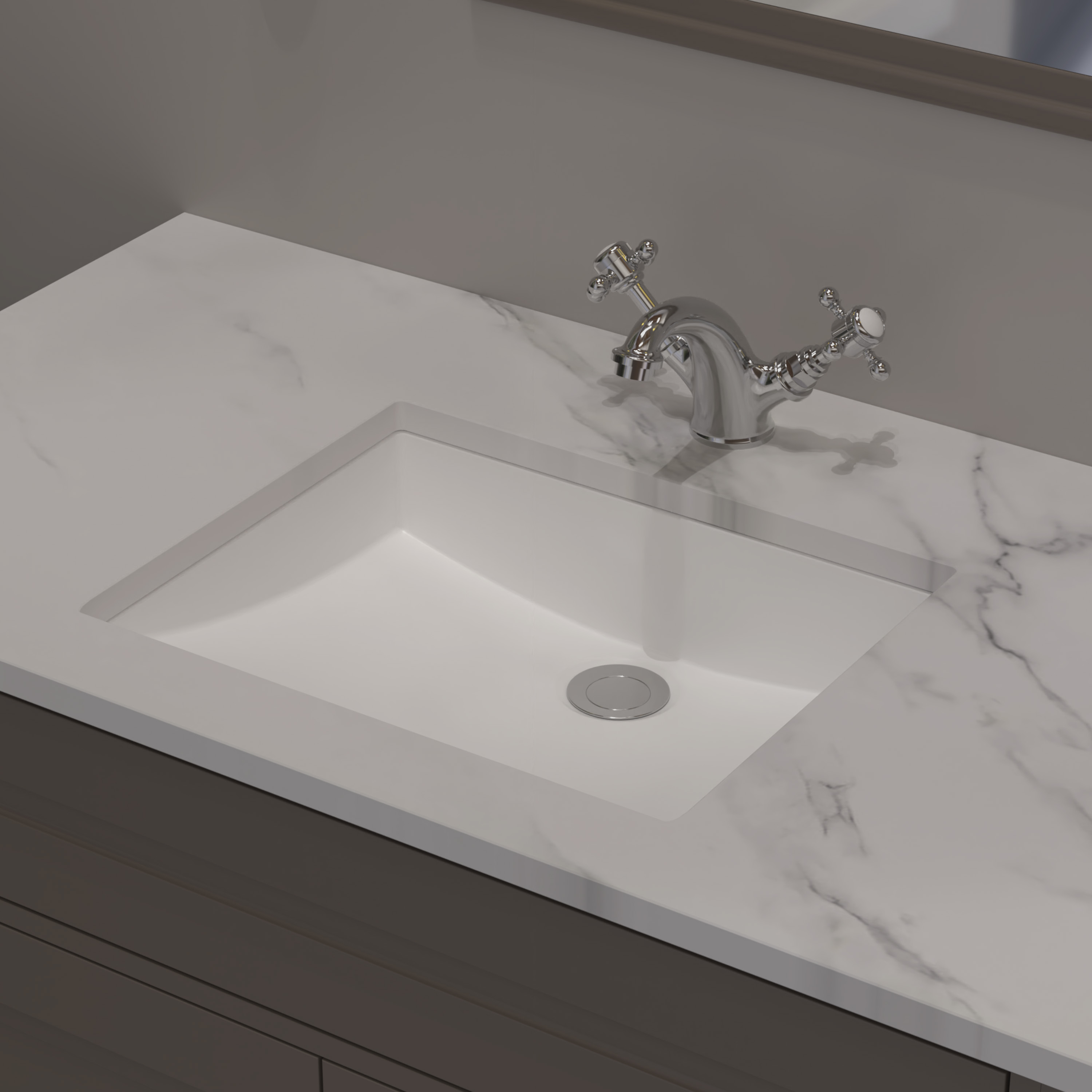 Swift Medium Underslung White Rossco