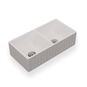 Belfast Double Butler Basin - White