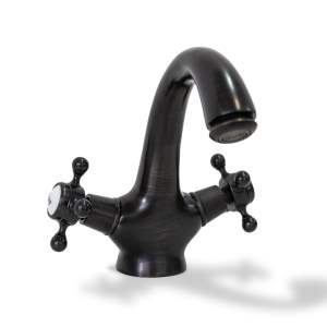 Short Basin Mixer – Black – ROSSCO