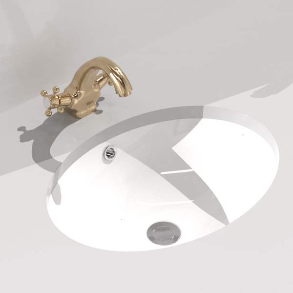 Oval Underslung Medium