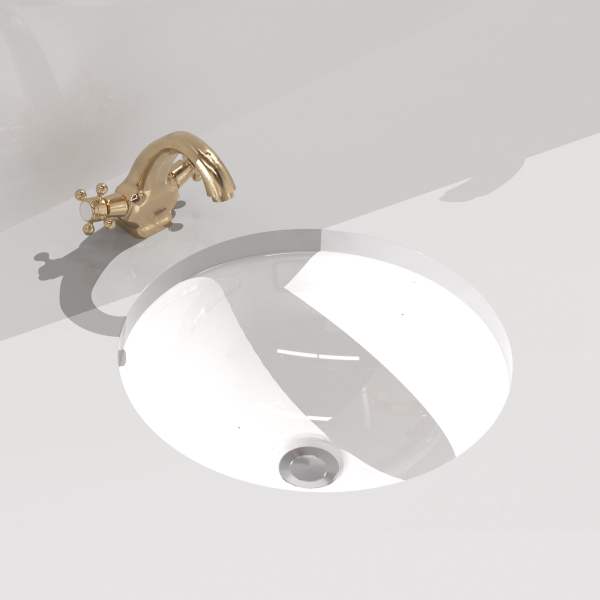 Round Medium Underslung