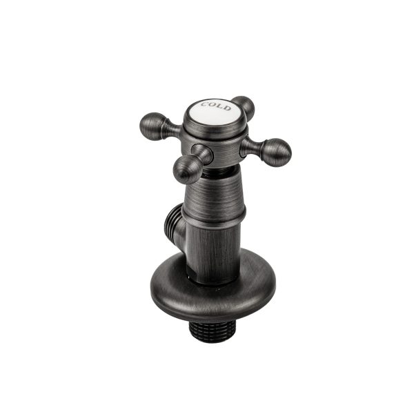 Wall-mounted Angle Valve - Black