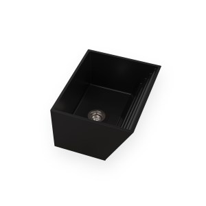 Laundry Single Basin - Black