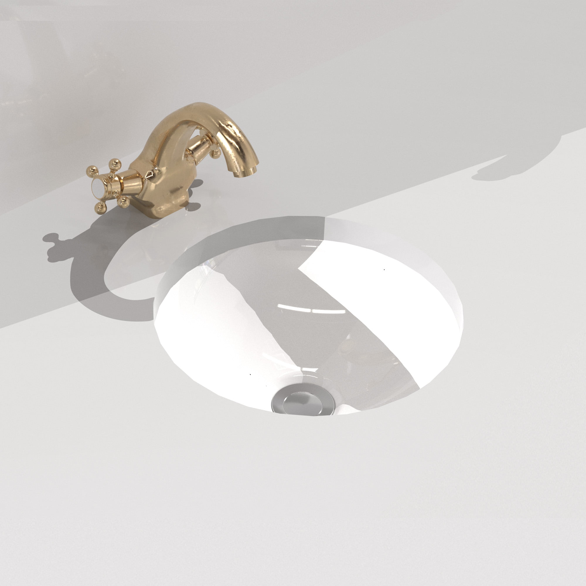 Small Round Underslung Rossco