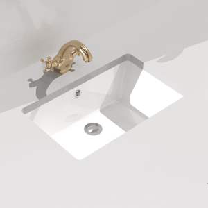 Wide Rectangle Underslung