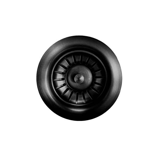 90mm Basket Waste - Black