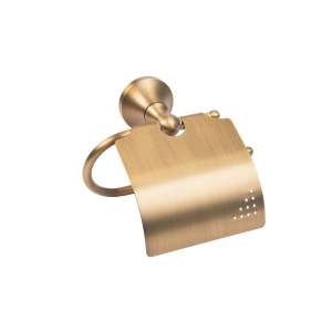 Toilet Roll Holder - Antique Brass