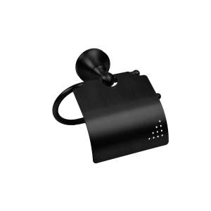 Toilet Roll Holder - Black