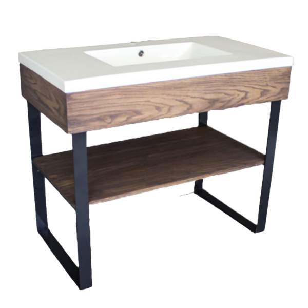 Stonewashed Ash Vanity And Basin