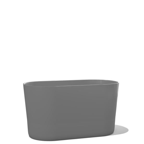 Kaya Soaking Bath - Concrete