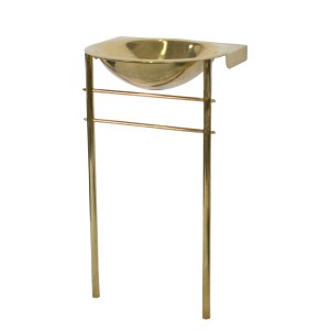 Brass Basin on stand