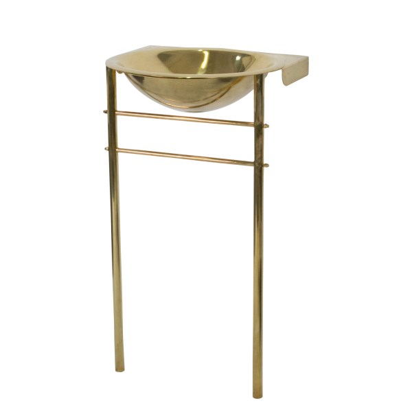 Brass Basin on stand
