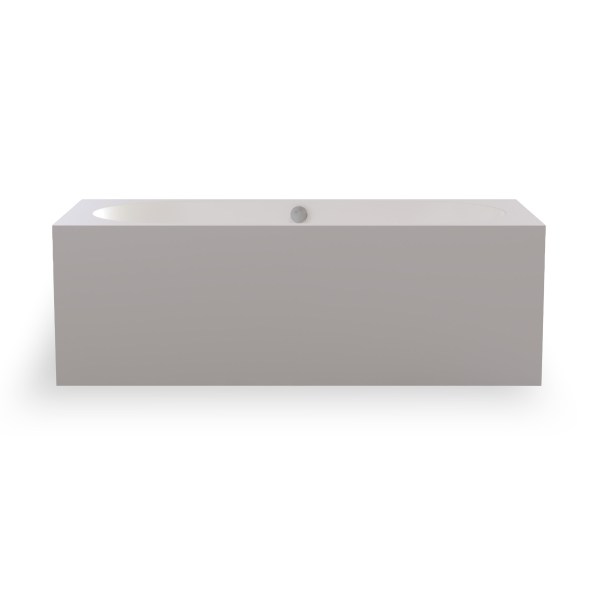 Cube Bath - White