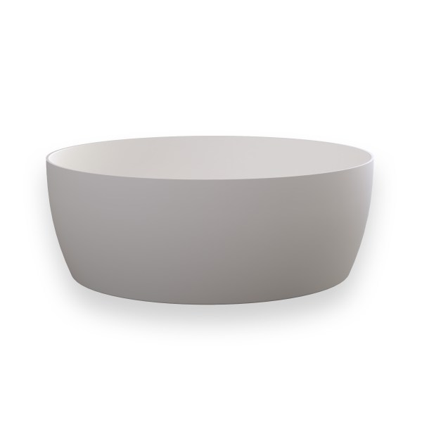 King Circle Bath White: