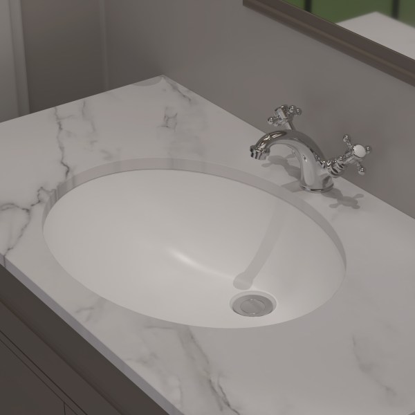 Offset Oval Large Underslung