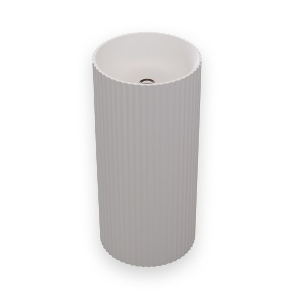 Greco Pillar Basin - White